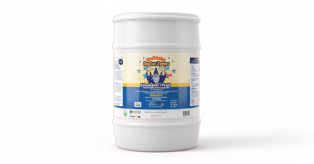 Healthier Livestock. Cleaner Facilities. Zero Residue. Eliminator +PLUS Insecticide - A Complete Eco-Biosecurity System Designed To Eliminate Pests, Disease Pressure, And Contamination Across Air, Surface, And Animal Environments — Safely Without Residue.