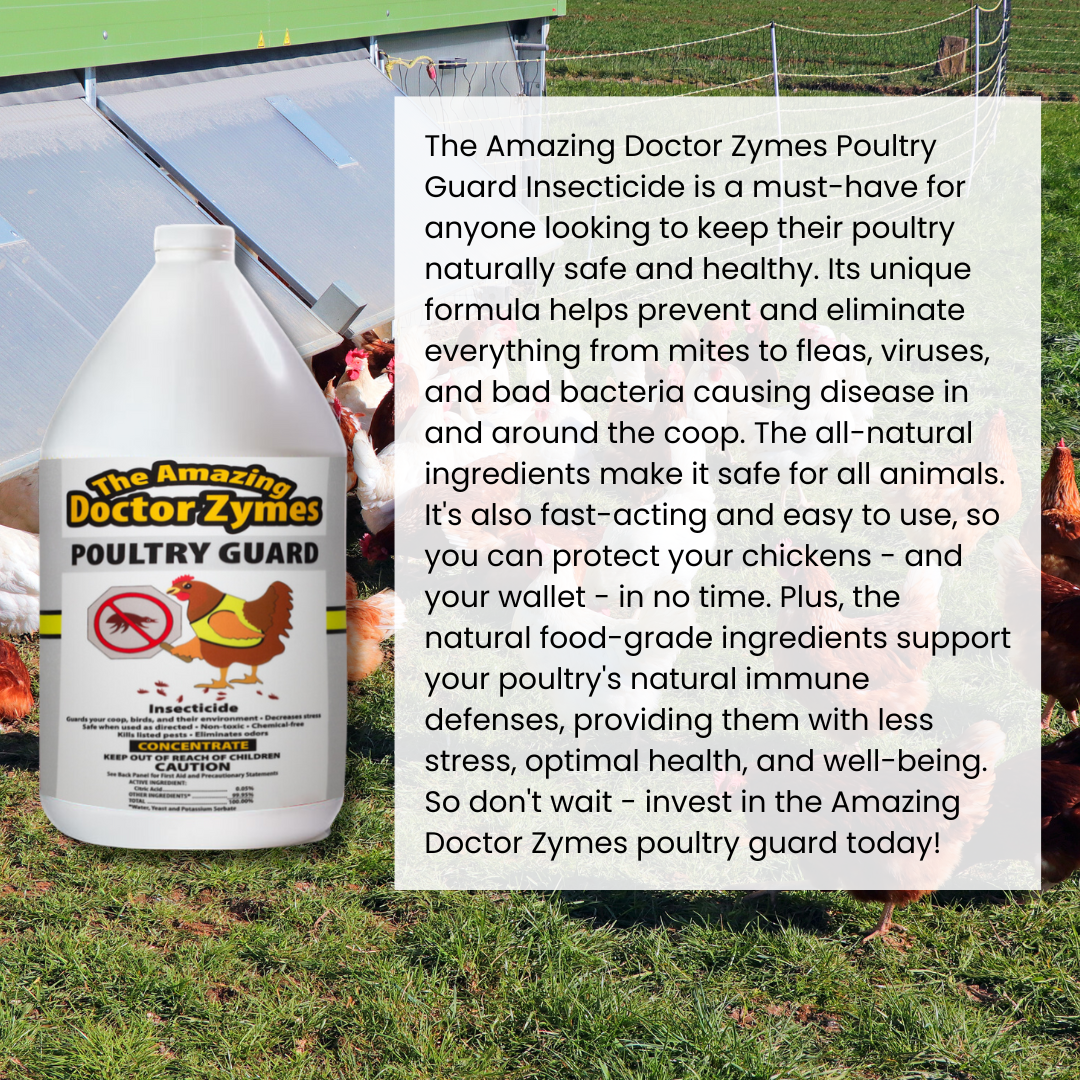 Poultry Guard Concentrate - Natural Pest Control and Disease Prevention