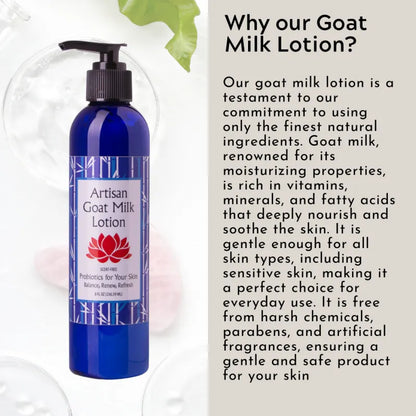 Artisan Goat Milk Lotion - 8oz