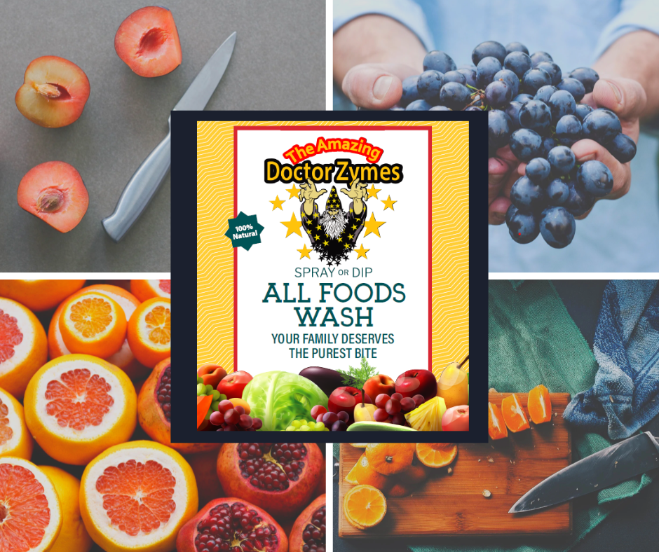 All Foods Wash - 100% Natural & Non-Toxic