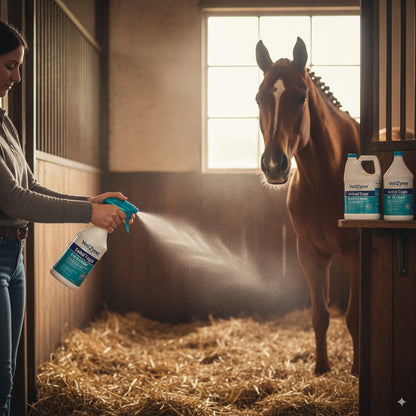 🐾 VetiZyme™ Animal Cage & Stall Cleaner - Enzyme-Powered • Multi-Action • Truly Non-Toxic