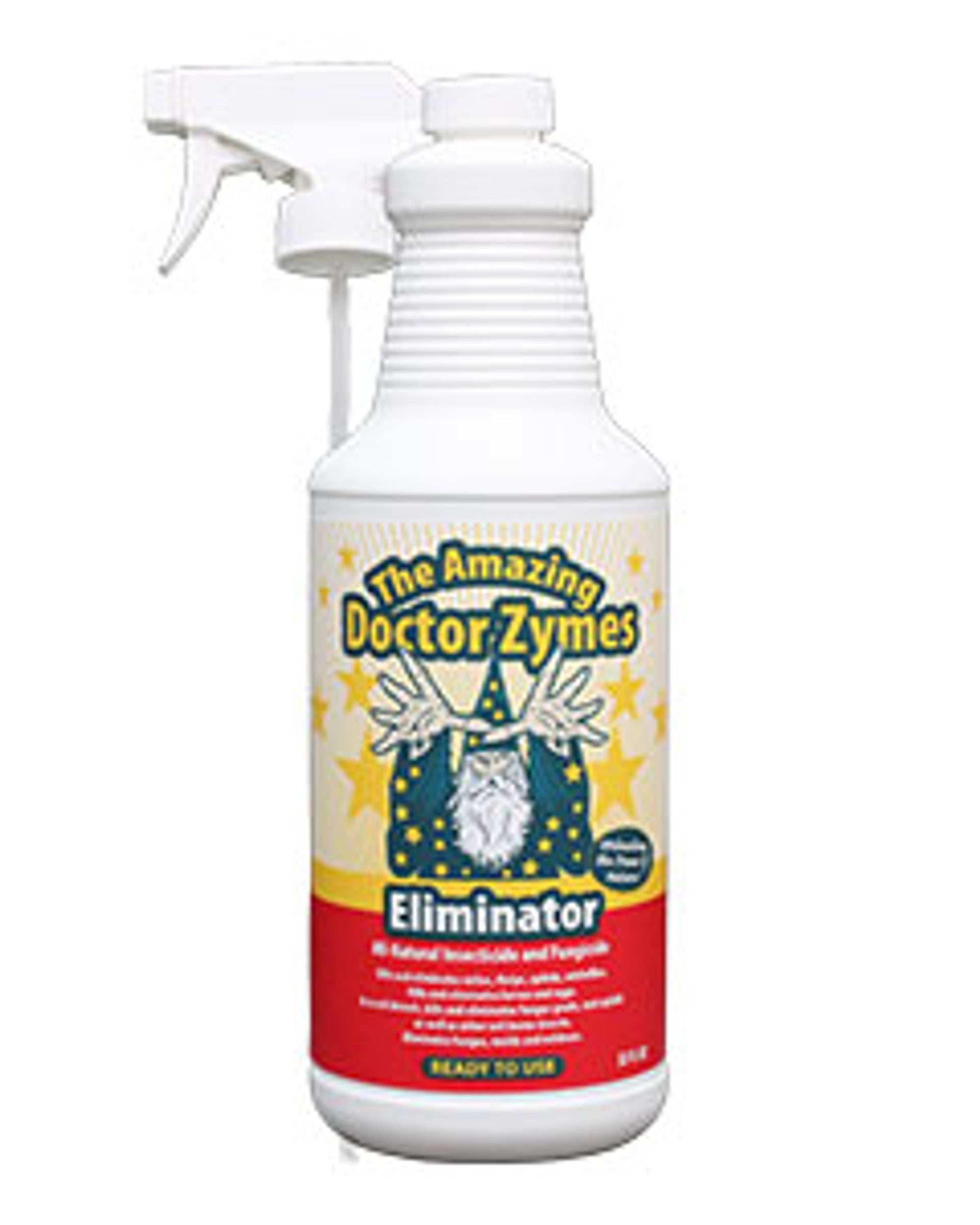 ELIMINATOR INSECTICIDE & FUNGICIDE - 100% Natural, All-In-One, Eliminate & Prevent Pests, Mildew, Fungus, Mold, Viruses, Bacteria & Garden Disease