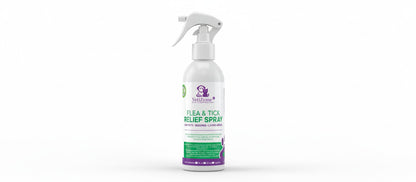 🐾 VetiZyme™ Natural Flea & Tick Relief Spray – Safe, Enzyme-Powered Pest Protection