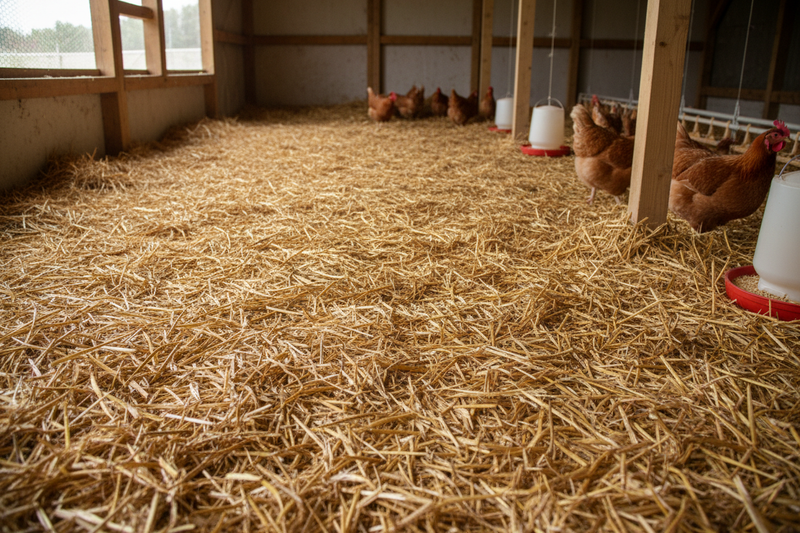 Dirty Poultry Floor to Clean, Healthy Environment - After