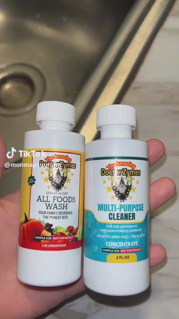 MULTI-PURPOSE CLEANER CONCENTRATE - Cleans, Disinfect and Sanitize All Surfaces - Germs, Bacteria, Mold, Mildew, Dirt, Grease
