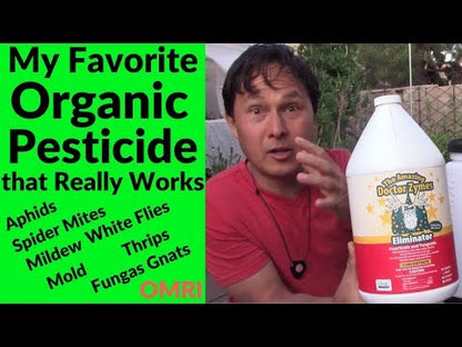 ELIMINATOR INSECTICIDE & FUNGICIDE - 100% Natural, All-In-One, Eliminate & Prevent Pests, Mildew, Fungus, Mold, Viruses, Bacteria & Garden Disease